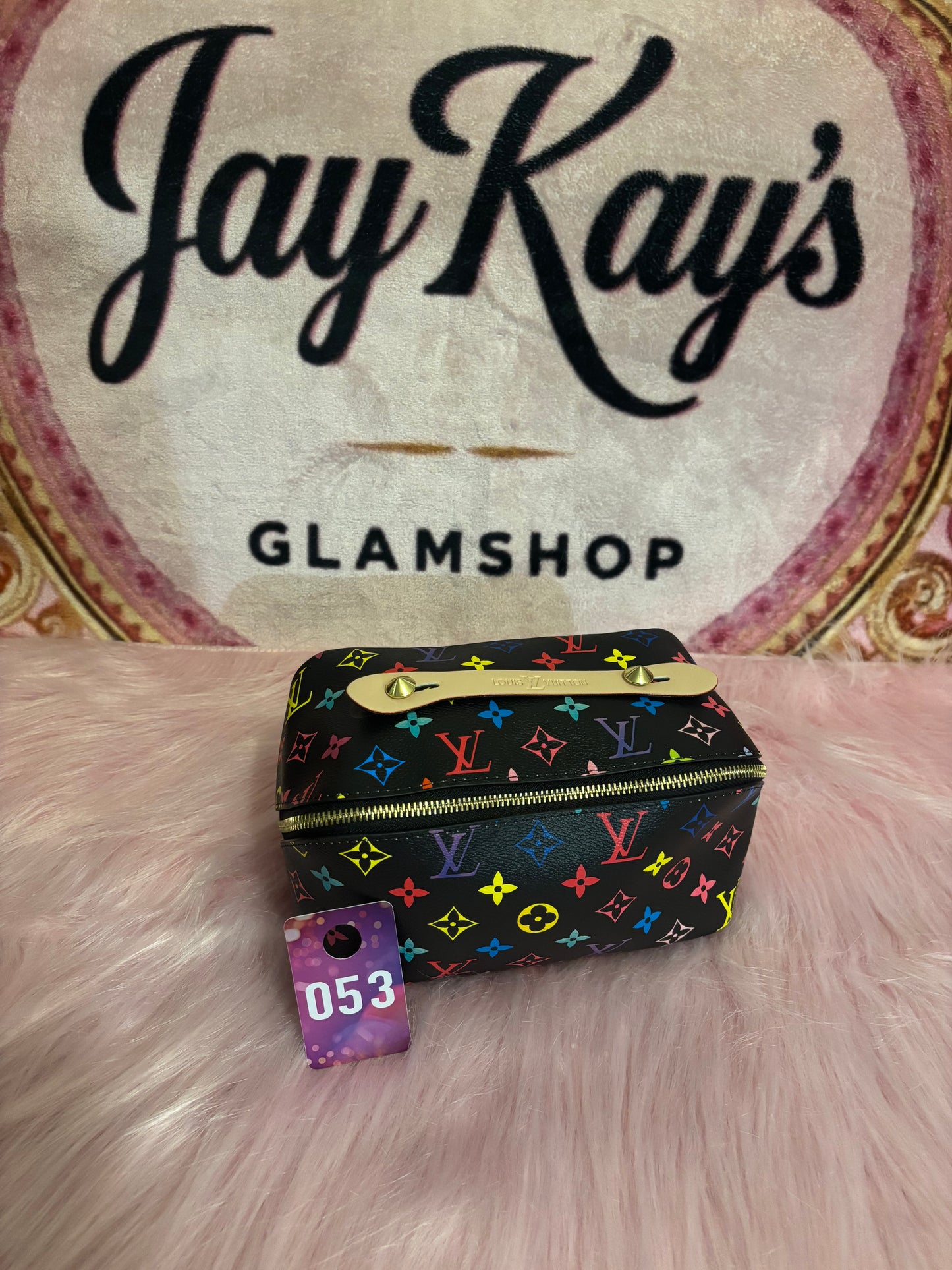Murakami makeup bag