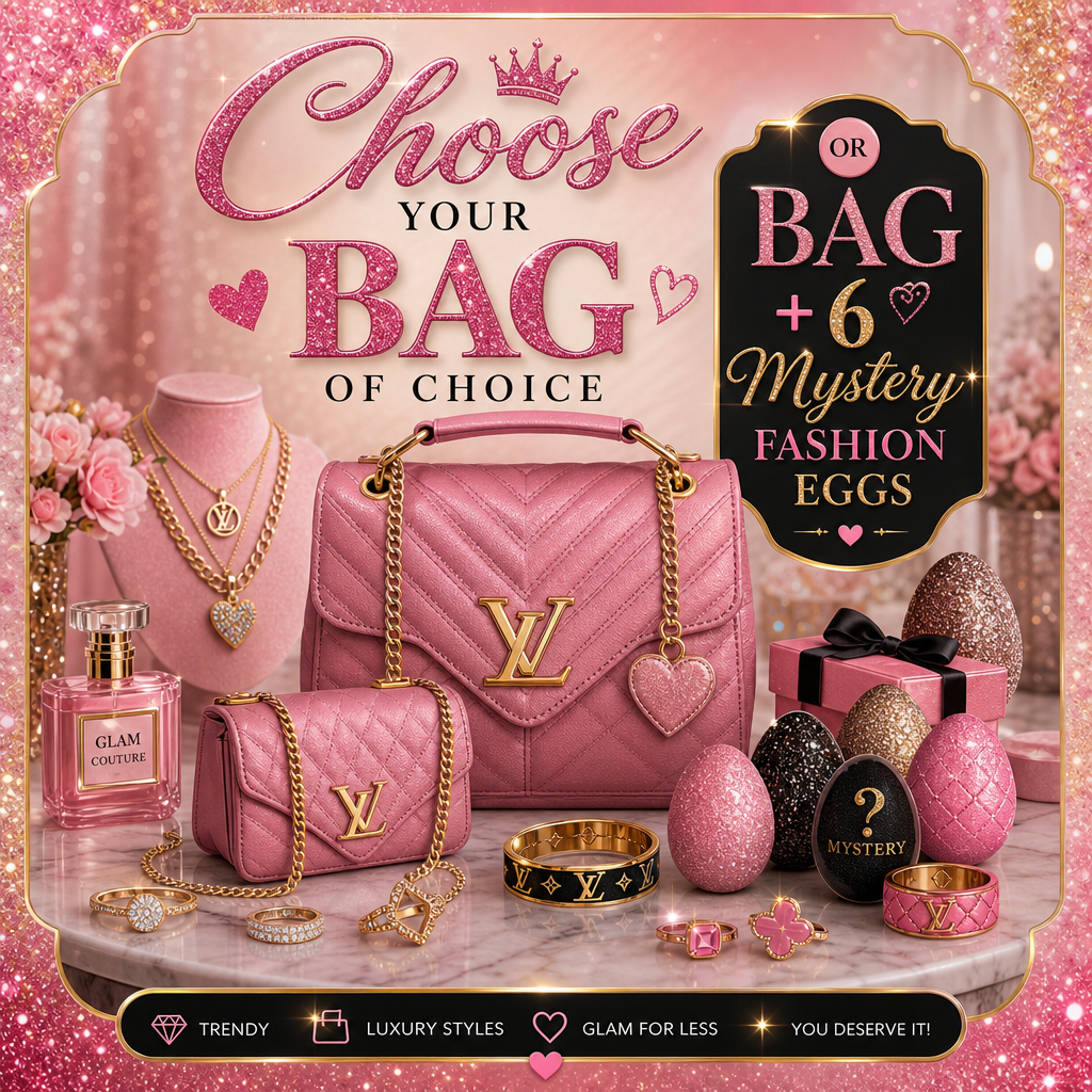 Bag set of choice +6 mystery fashion eggs