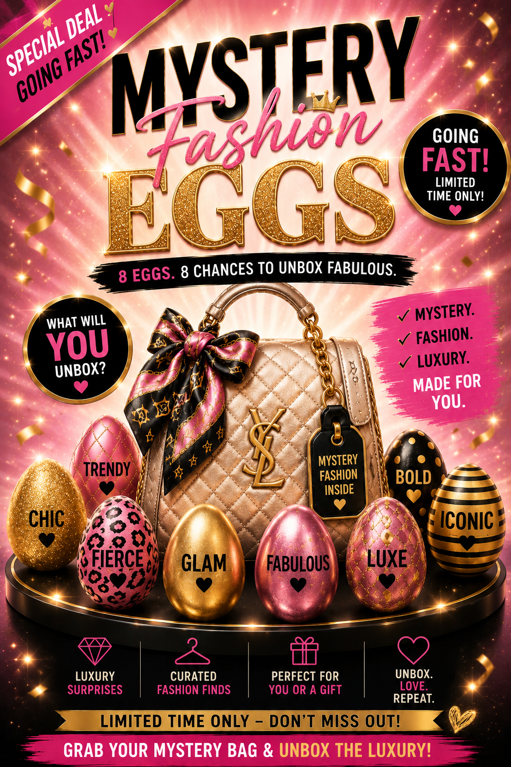 Bag of choice +8 mystery faction eggs